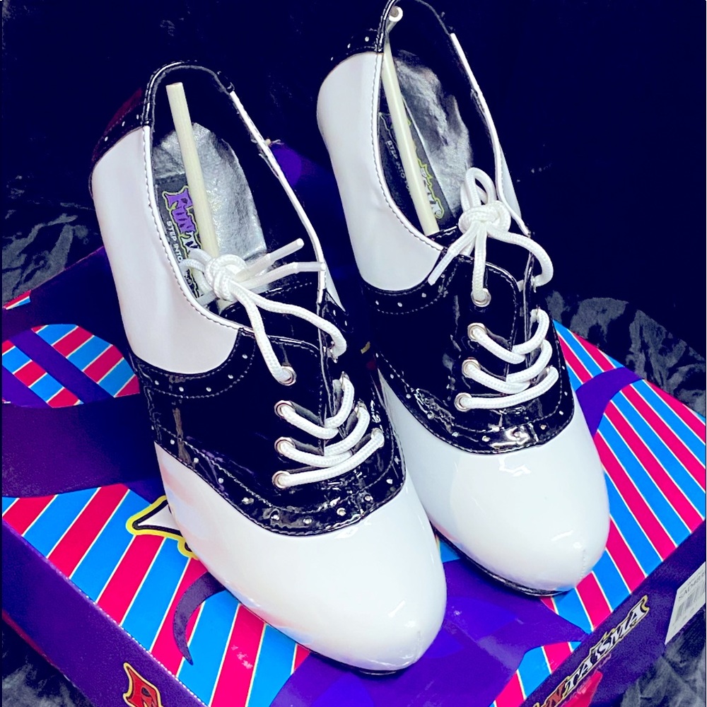 Funtasma Sexy Saddle High Heels size 9